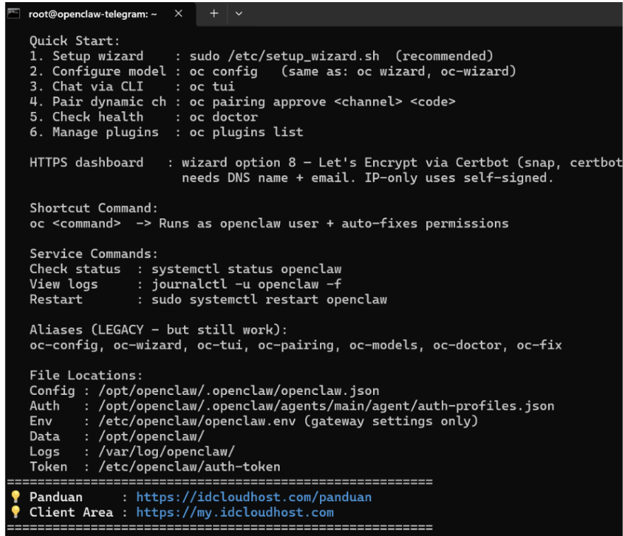 integrasi channel telegram ke openclaw