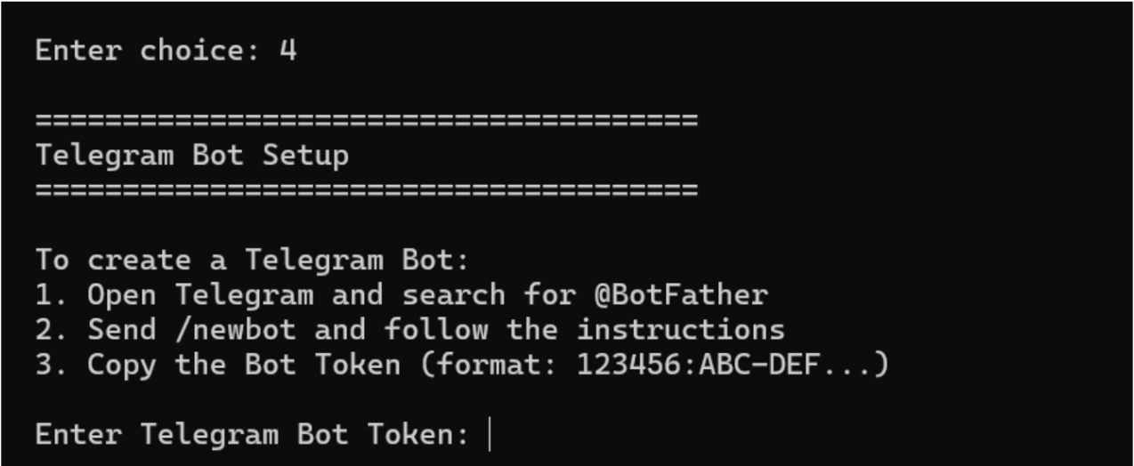 menambahkan telegram ke openclaw