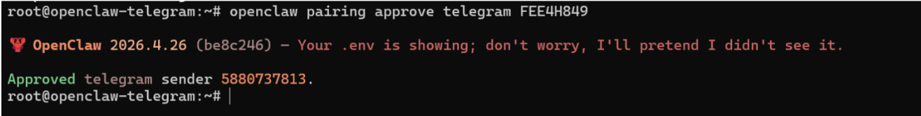 menambahkan telegram ke openclaw