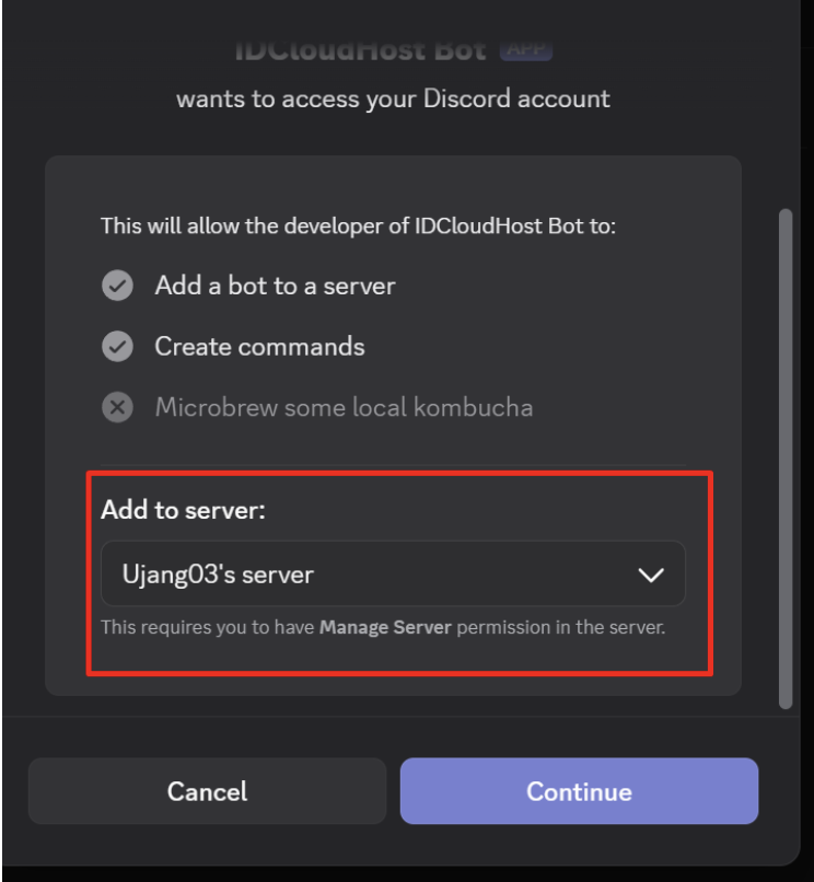 server discord 1