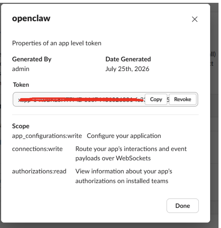 openclaw ke slack 2