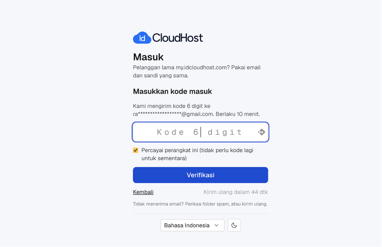 portal idcloudhost