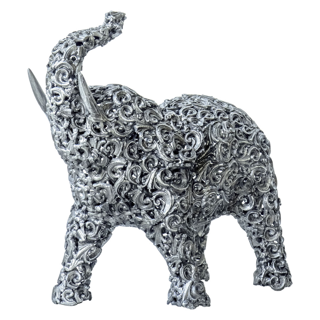 Asian Elephant - M - Black Silver TP