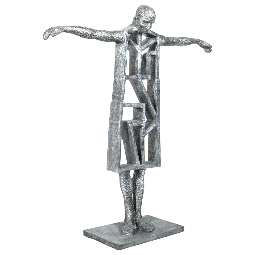 Scrow Statue - J - Black Silver TP