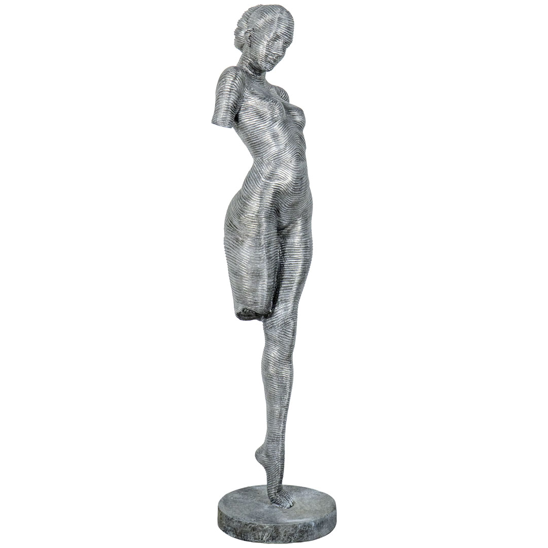 Torso One Leg# - J - Black Silver TP