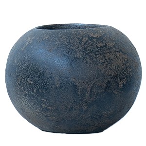Ball Pot - XS - Rustic Black Brown