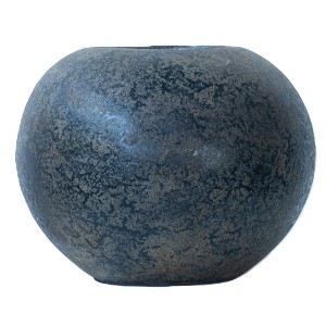 Ball Pot - M - Rustic Black Brown