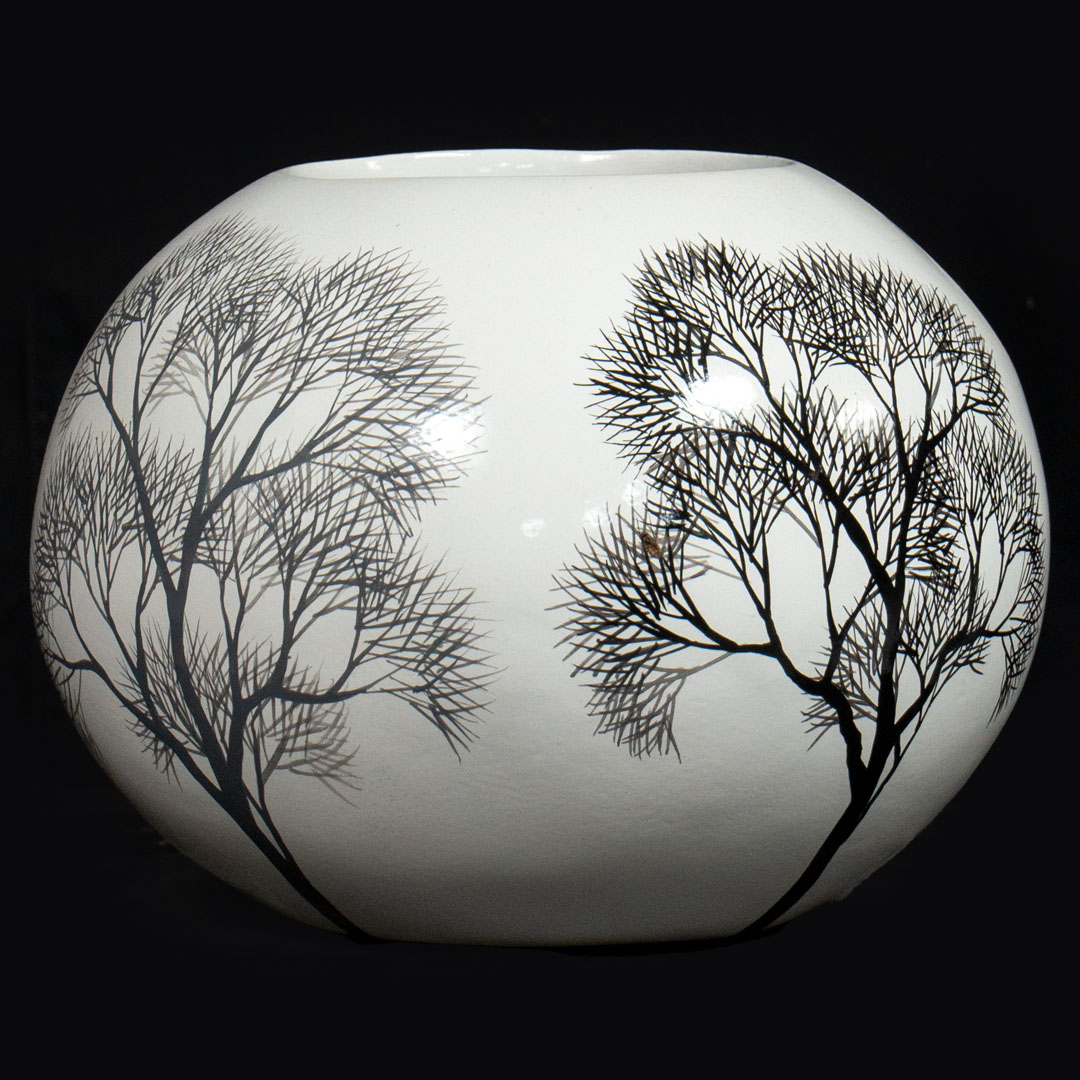 Ball Pot - M - White Tree CR
