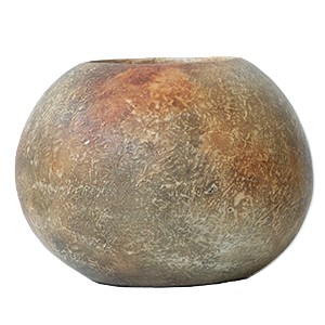 Ball Pot - M - Smoky Brown Rustic