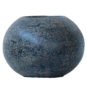 Ball Pot - S - Rustic Black Brown