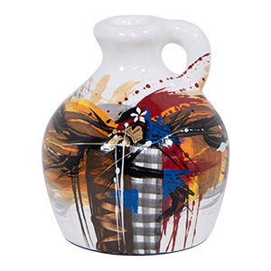 Cangklek Ani - M - White Abstract SR CR