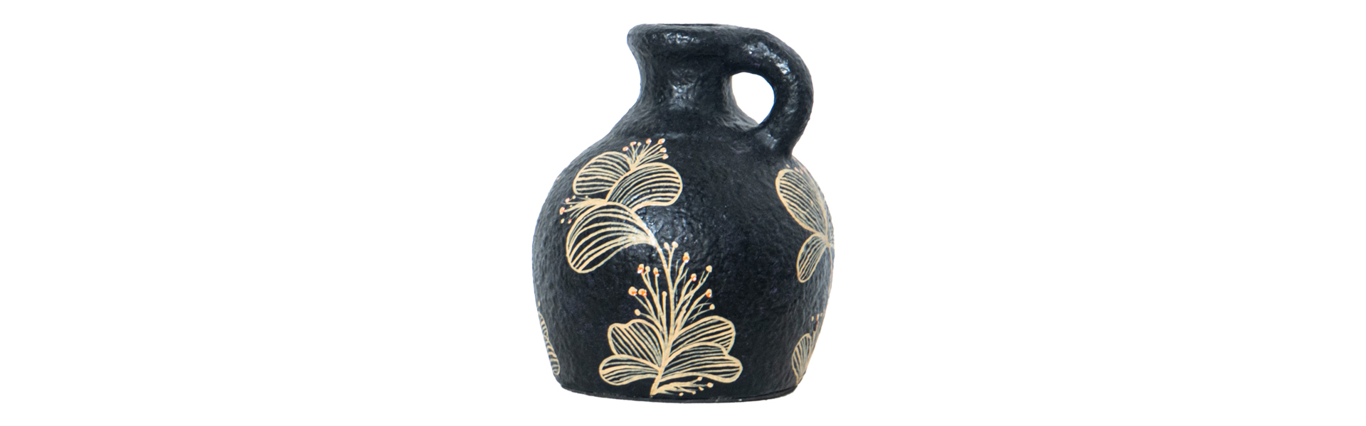Cangklek Ani - M - Black Flower