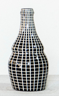 Caplang Bottle - M - White Black Strimin CR