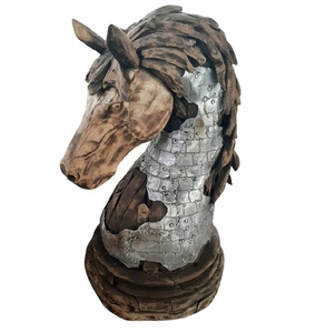 Chess Knight Horse 2 - XT - Natural Silver