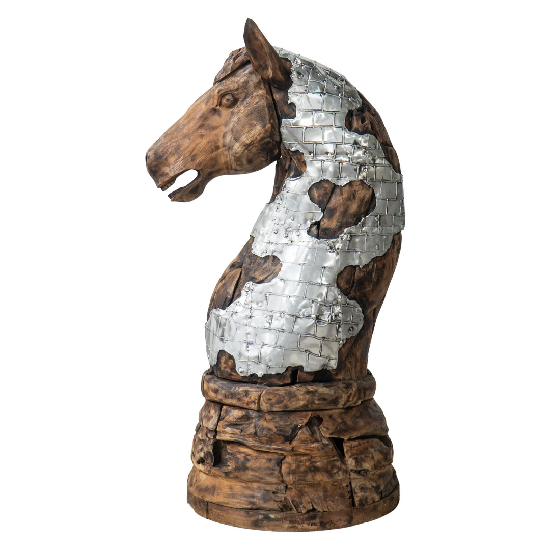 Knight Horse - XT - Natural Silver