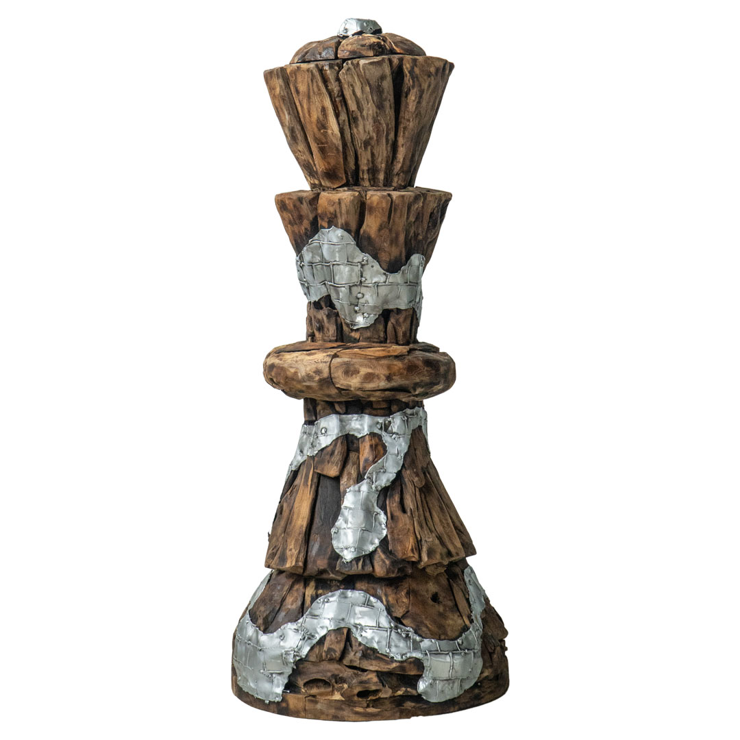 Chess Queen - XT - Natural Silver