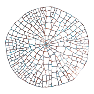 Carving Round - XS - Copper Blue