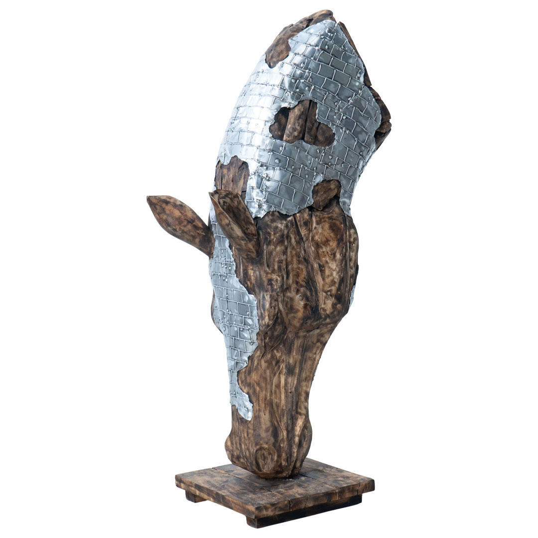 Eating Horse - J - Natural Silver