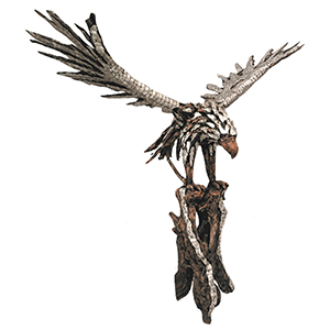 Eagle Span - J - Natural Silver