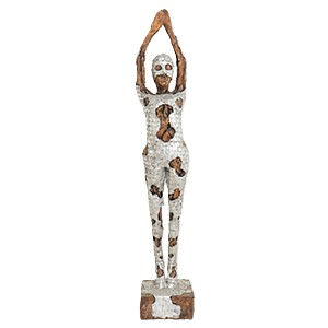 Wooden Mummy - XJ - Natural Silver