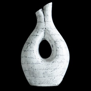 Couple Bottle - L - White Letter