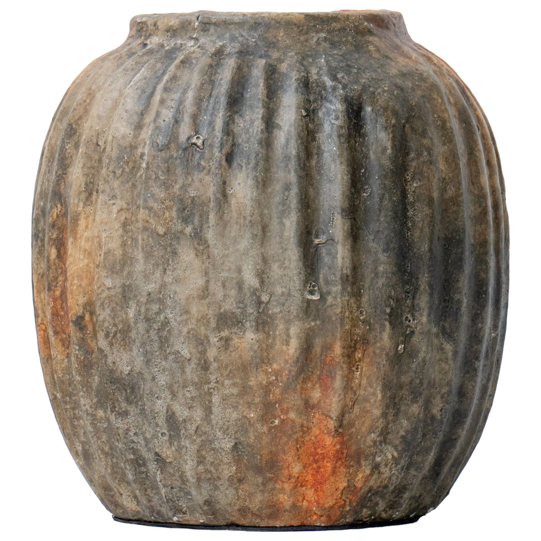 Drago Pot - S - Smoky Brown Rustic