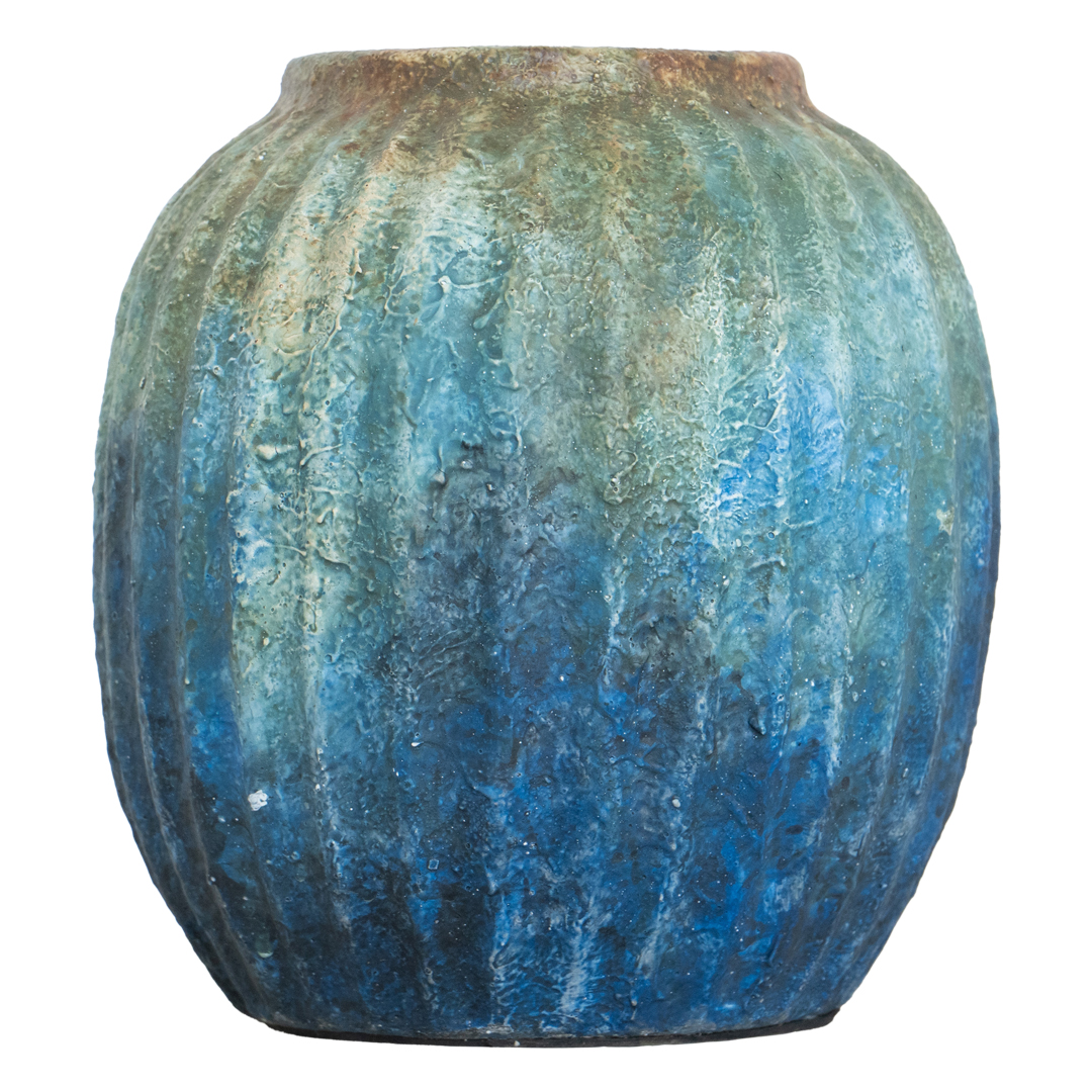 Drago Pot - M - Blue Turquoise
