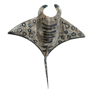 Gleaming Little Stingray - L - Kecoklatan