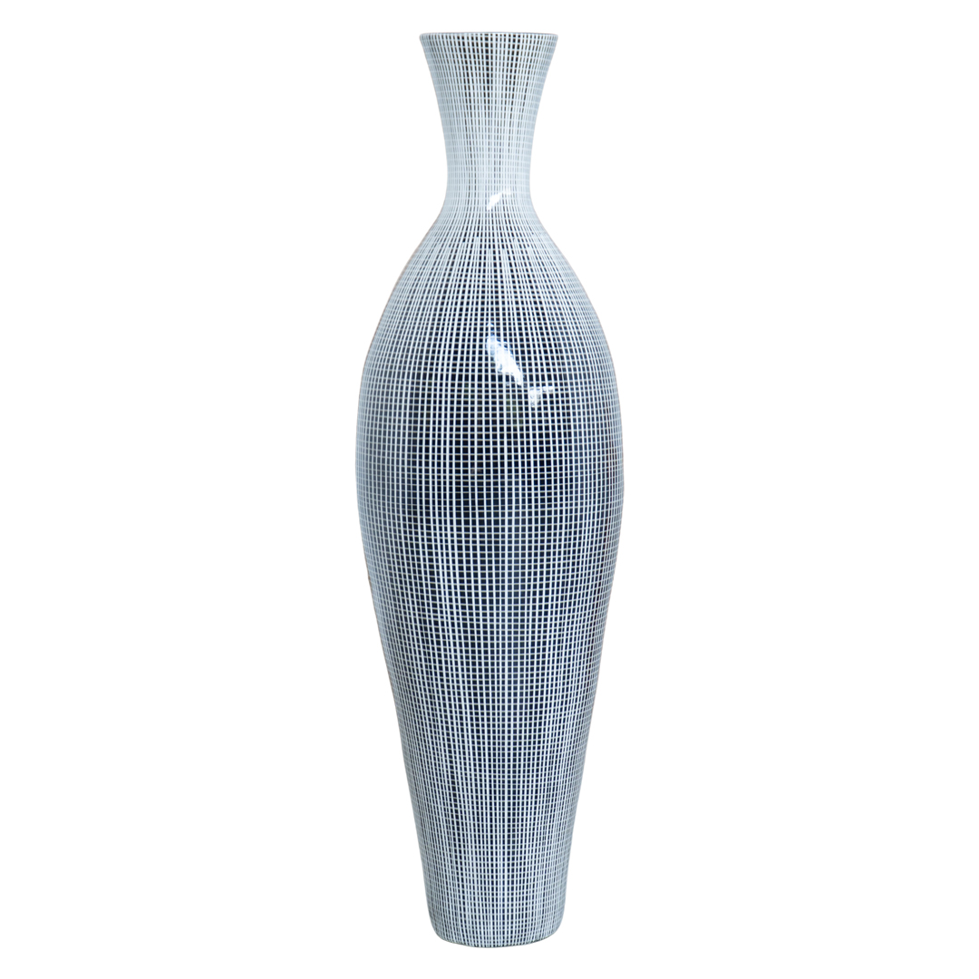 Pear Bottle - J - White Black Strimin CR