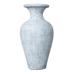 Plain Pot - M - White Wash Grey