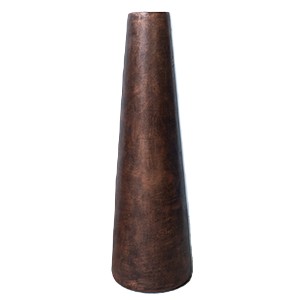 Pyramid Vase - L - Copper