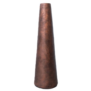 Pyramid Vase - T - Copper