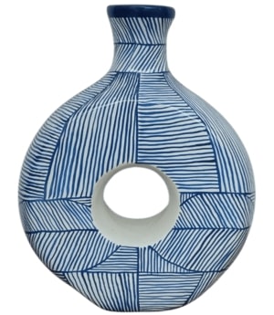 Roda Bottle - L - Leaves Line Blue