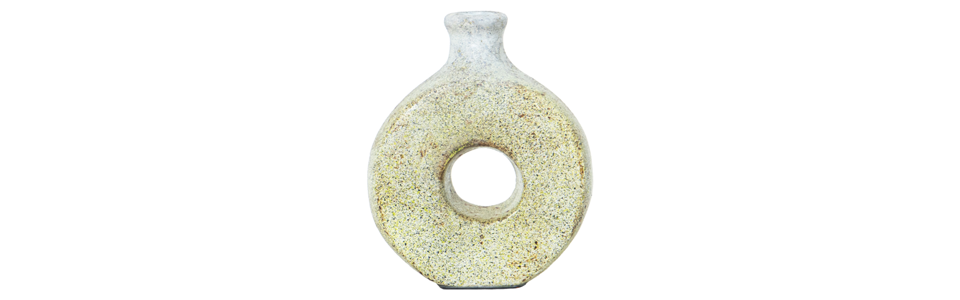 Roda with Hole - M - Dop Cream