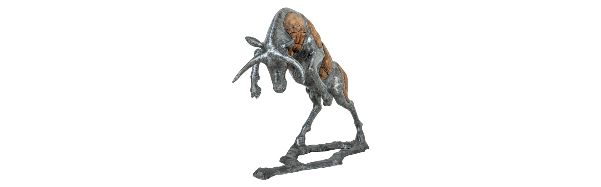 Jumping Bull Combine - Natural Black Silver TP