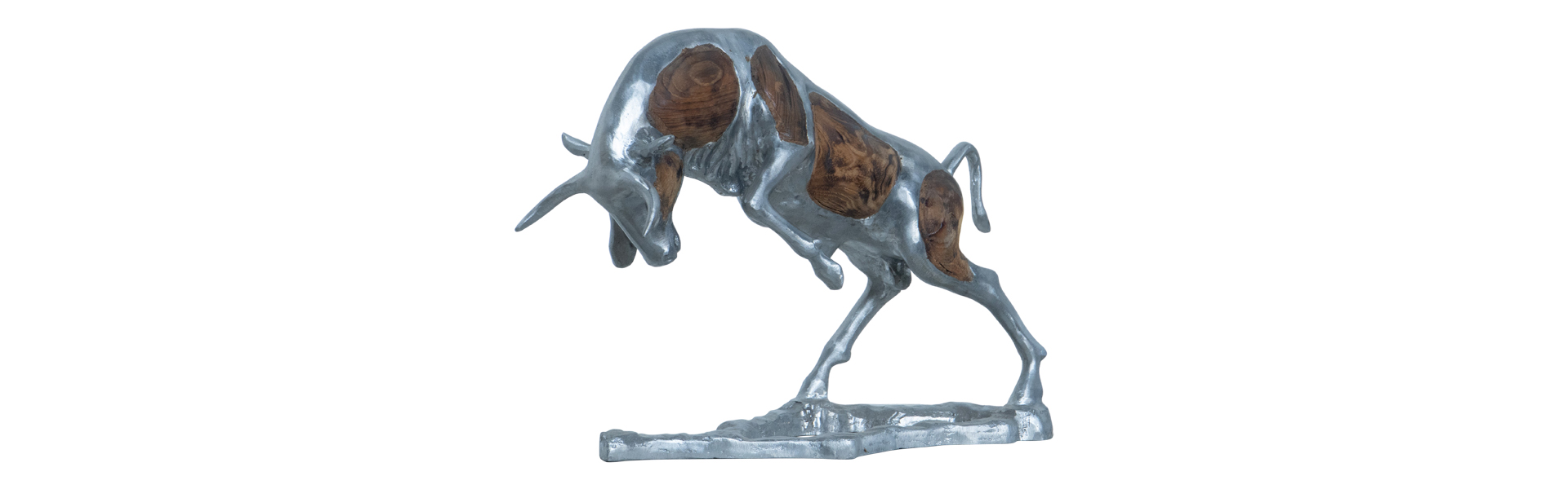 Maket Jumping Bull Combine - Natural Silver