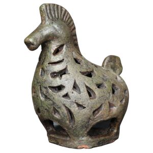 krawang horse - S - burning black pk