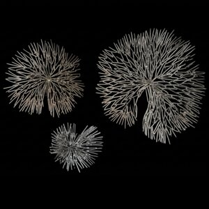 Lotus Bloom - S - Silver ST - Set 3
