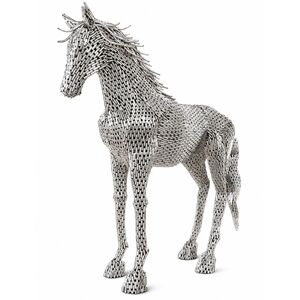 Cubism Horse - XJ - Silver ST