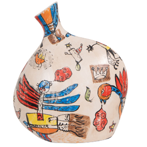 Mio Bottle - S - White Cartoon CR
