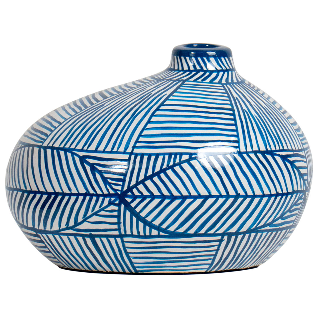 Mickey - S - Leaves Line Blue