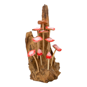 Red Mushroom Kritik - M - Natural Finished