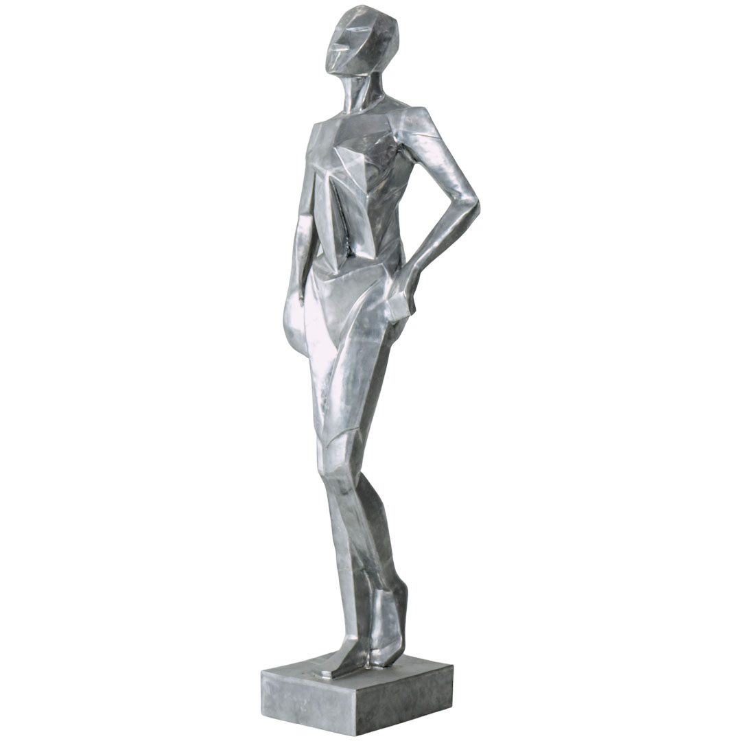 Cubism Modeling Women - J - Silver Poles