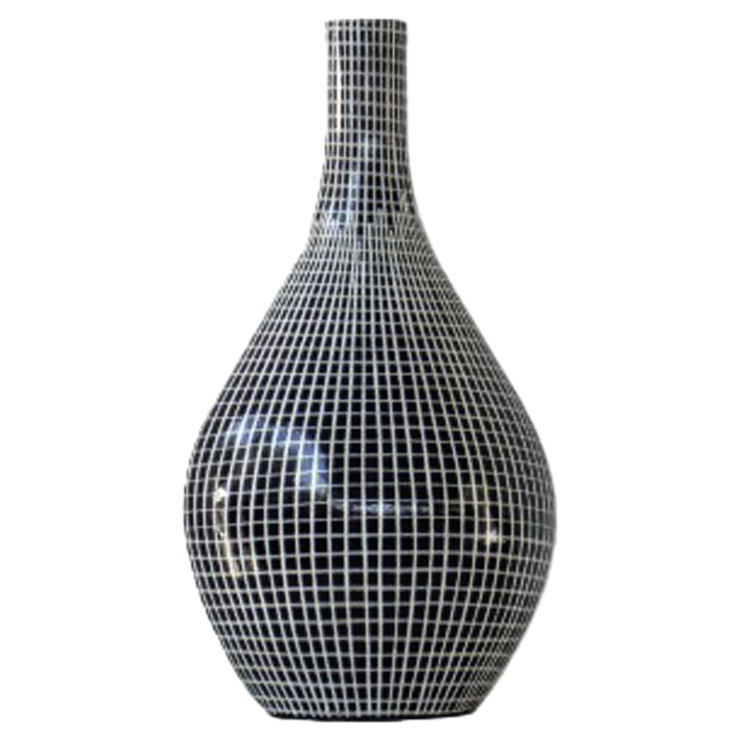 Perfum Bottle - M - White Black Strimin CR