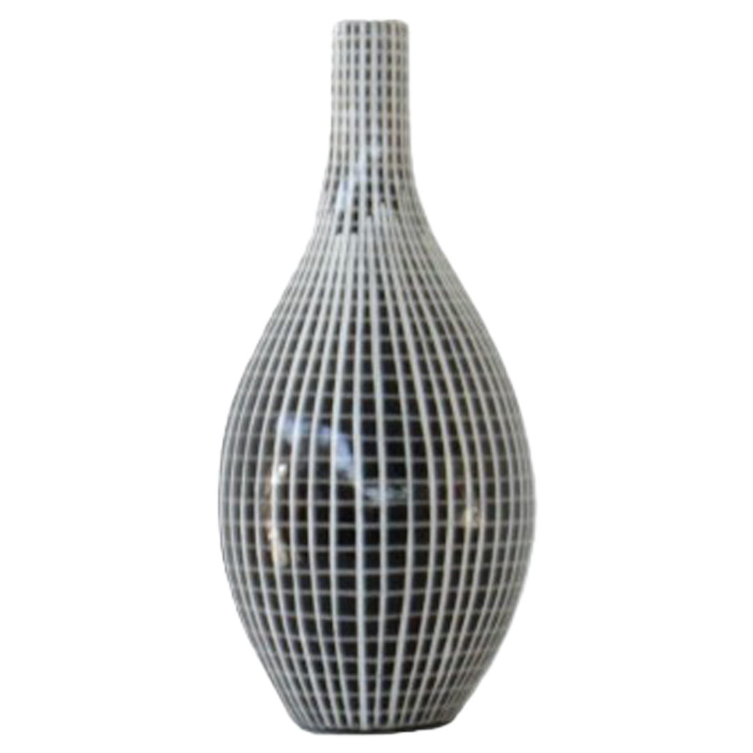 Perfum Bottle - S - White Black Strimin CR