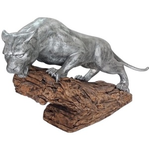 Pouncing Panther - L - Natural Black Silver TP