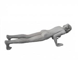 Ponytail Pushing Pose - XS - Black Silver TP