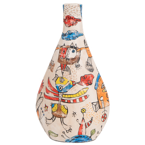 Swing Bottle - L - White Cartoon CR