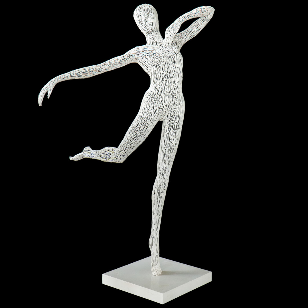 Ballet Single - J - White CT