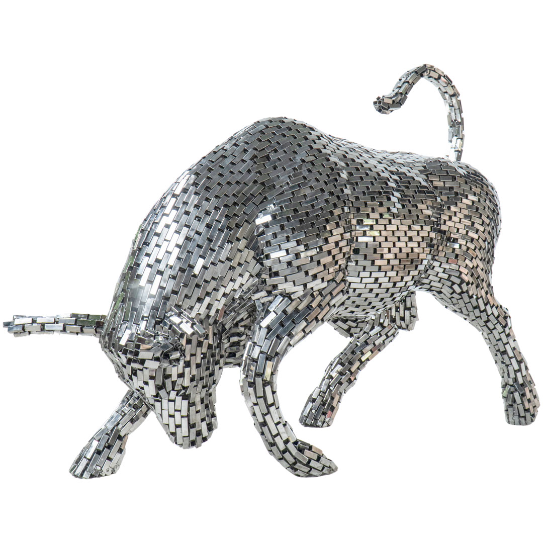 Holo Pipe bull - XT - Silver ST